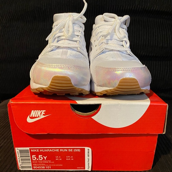 nike huarache iridescent